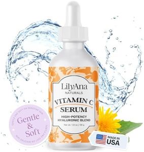 Vitamin C Serum with Hyaluronic Acid for Face and Eyes - Organic Skin Care with Natural.