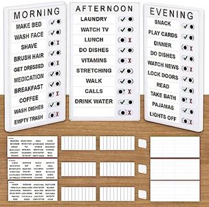 ELDR At Home | Checklist Boards for Adults | Memory Loss Gadget for Elderly and Dementia aid | Alzheimers Activities | to Do List | Daily Planner | Caregiver Supplies |