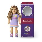 American Girl Truly Me 18-inch Doll #102 with Blue Eyes, Strawberry-Blonde Hair, Lt-to-Med Skin, T-Shirt Dress, for Ages 6+