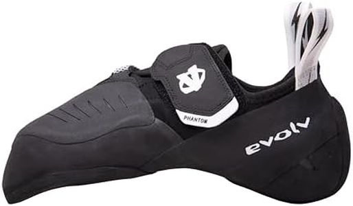Evolv Phantom Climbing Shoe, black-white, UK 9.5