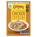 Colman's Chicken Supreme perfect with seasonal veg Recipe Mix quick to prepare sauce mix 38 g