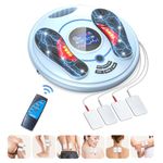 Foot Neuropathy Machine (FSA or HSA Eligible) - Electronic Pulse Acupuncture for Feet Circulation - Electrical Foot Reflexology to Relax Tired Feet Ankles & Pain Relief, Swelling & Reduce Leg Cramps