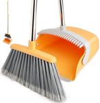 XXFLOWER Broom and Dustpan Set for 