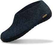 betterfelt Felted Wool Slippers for Women and Men - Hide Sole - Size 10 - Fairtrade Lazy Slipper