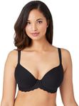 Wacoal Women's La Femme Underwire T-Shirt Bra, Black, 36D/DD