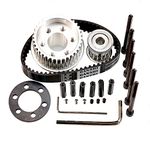 vanpro DIY Electric Skateboard 83MM 90MM 97MM PU Wheel Pulleys Kit Set 36/18 Tooth Belt 15MM 5M