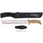 CARNIVORE X MACHETE / 18" OVERALL / 12" BLADE / 420SS / FULL TANG / BROWN ABS HANDLE / INCLUDES TRIMMING KNIFE & NYLON SHEATH