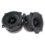 DS18 PRO-TW120B Aluminum Super Bullet Tweeter 1-inch 300W Max / 200W RMS with Built in Mylar Capacitor Filter (2 Speakers Included)