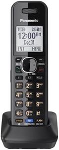 Panasonic DECT 6.0 Plus Cordless Phone Handset Accessory Compatible with 2-Line Cordless Phones KX-TG95xx Series Business telephones, Headset Jack - KX-TGA950B (Black)