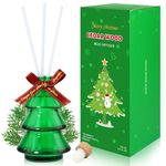 Reed Diffuser, Cedar Wood Reed Diffuser, Christmas Reed Diffuser Set, Reed Diffuser for Home, Home Fragrance Set for Bedroom, Bathroom Office Home Décor 3.5 FL.OZ