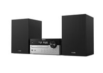 PHILIPS M4205/12 Micro Hi-Fi Music System with Bluetooth | 60W RMS | CD, MP3-CD, USB, FM | Bass-Reflex Loudspeakers | USB Port for Charging