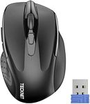 TECKNET Wireless Mouse, 2.4G Ergono