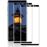 Beukei [2 Pack] Screen Protector for Samsung Galaxy Note 9, Protective Tempered Glass[Support Fingerprint Sensor][3D Curved][9H Hardness] Full Screen