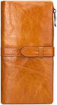 Women Genuine Leather Wallet FID Bl