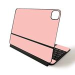 MightySkins Skin for Apple Magic Keyboard for iPad Pro 11-inch (2020) - Sushi | Protective, Durable, and Unique Vinyl Decal wrap Cover, Solid Blush (APIPSK1120-Solid Blush)