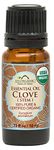 US Organic 100% Pure Clove Stem Essential Oil - USDA Certified Organic, Steam Distilled W/Euro Dropper (More Size Variations Available) (10 ml)