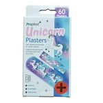 Aksel - Kids Unicorn Plasters - Pack of 60 - Kids Waterproof Plasters - Children’s Plasters - Unicorn and Rainbow Plasters for Kids – Unicorn Plasters for Kids.