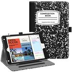 Fintie Case for iPad Mini 5 2019 / iPad Mini 4 - [Corner Protection] Multi-Angle Viewing Smart Folio Cover w/Pocket, Pencil Holder, Auto Wake/Sleep for iPad Mini 5th Generation 7.9", Composition Book