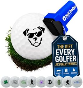 HODL 21 Ball Badge Golf Ball Stamp Self-Inking Ball Marker Cool Dog