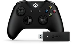 Microsoft XBOX One Controller with Wireless Adapter for PC/Mac/Linux (CWT-00001)