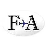 CafePress FA Flight Attendant Here 