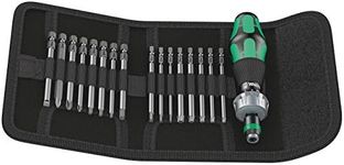 Wera Kraftform Kompakt 60 RA Ratcheting Screwdriver Set, 17-Piece