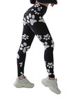 High Waist Womens Leggings - Active Workout Leggings - Tummy Control Soft Ankle Length Leggings for Women(XXL, Dog Paw)