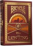 Bicycle Disney Lion King Playing Cards - 1 Deck, Air Cushion Finish, Professional, Superb Handling & Durability, Great Gift For Card Collectors, Yellow