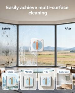 GNOVEL Window Cleaning Robot – Automatic Glass Cleaner