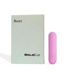 BoldEdge Buzz Mini Massager | 10 Speed Modes | Facial & Body Relaxation - Blush Pink