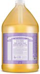 Dr. Bronner’s - Pure-Castile Liquid Soap (Lavender, 3.8 L) - Made with Organic Oils, 18-in-1 Uses: Face, Body, Hair, Laundry, Pets and Dishes, Concentrated, Vegan, Non-GMO