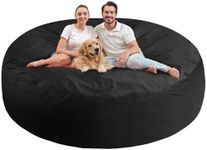SIMFLAG XX-Large Bean Bag Chair, Memory Foam Filling Bean Bag Chairs with Velvet Cover, Removable and Machine Washable Cover, Giant Bean Bag Chair for Adult