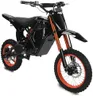Xtionland 2000W Electric Dirt Bike for Teens & Adults - 37MPH Off-Road EBike, 48V 23AH Removable Battery E Bikes, 14"/12" Fat Tires Bicycle, Hydraulic Brakes Mountain Trail Motorcycle for Ages 13+