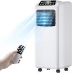ARLIME Air Conditioner Portable 8000BTU, 3-in-1 Floor AC Unit with Dehumidifier & Fan Modes, Room Air Conditioner Remote Control, Standing Air Conditioner for Rooms Up to 230 Sq, White