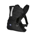 Chicco Black baby carrier with easy to wear & fit,Parent & front facing |Easy to Pack & Store| up to 9 kg|Easy Fit Baby Carrier Black Night