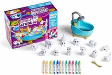 CRAYOLA Scribble Scrubbie Pets Mega Set 2.0, Coloring Toy, Kids Gifts for Girls & Boys, Age 3, 4, 5, 6, Blue (747481)