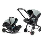 Doona X Baby Car Seat & Travel Stroller - Convertible 0+ Car Seat and Pram with 3 Recline Positions - Ergonomic Pushchair and Travel System - ISOFIX Base Sold Separately (Dusty Sage)