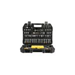 DEWALT Mechanics Tools Kit and Socket Set, 1/4" & 3/8" Drive, SAE, 108-Piece (DWMT73801)