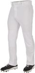 CHAMPRO Men's Triple Crown 2.0 Open Bottom Baseball Pants White