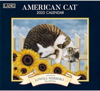 American Cat(tm) 2025 Wall Calendar