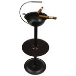 Quality Importers Stinky Cigar Floor Ashtray, Chocolate Brown