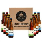 SUPER 8 | Mixed case of Speciality Belgium Beers from the Haacht Brewery - Beer Gift Set Pack | The Perfect Beer Present for Fathers Day (12 x 330ml bottles)