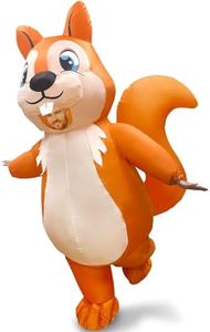 Halloween Full Body Inflatable Squirrel Costume Adult Men Women Funny Blows Up Halloween Cosplay Party Costume