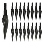 NorthSpoor 125 Grain 16Pcs Broadheads Hunting Arrow Heads Archery Metal Tips for Crossbow Recurve Bow Compound Bow