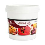 BLOSSOM Edible Glazing Gel for Cake & Desserts Toppings Decoration- White Vanilla, 1 kg