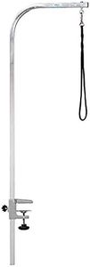 Master Equipment Zinc-Plated Steel Dog Grooming Arm with Clamp, 48-Inch, Silver