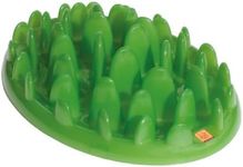 Company of Animals GREEN Slow Interactive Feeder for Dogs, Size Large, Best Fun Slow Feeder Dog Bowl, Anti-Gulp, Gobble Stopper, Mental Stimulation Dog Puzzle, Suitable for Small, Medium & Large Dogs