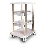TBVECHI Rolling Utility Cart, Gold 