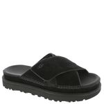 UGG Women's Goldenstar Cross Slide Sandal, Black, 7.5