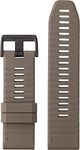 Garmin Quickfit 26 Watch Band, Dark Sandstone Silicone